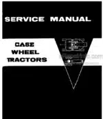 Photo 5 - Case 1200 Traction King Service Manual Tractor 9-75291