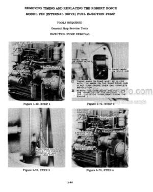 Photo 4 - Case 1200 Traction King Service Manual Tractor 9-75291
