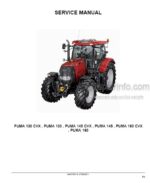 Photo 4 - Case 130 145 160 130CVX 145CVX 160CVX Puma Service Manual Tractor 84477591A