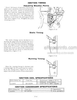 Photo 12 - Case 130 180 Service Manual Compact Tractor 9-76391