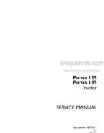 Photo 4 - Case 155 185 Puma Service Manual Tractor 48079511