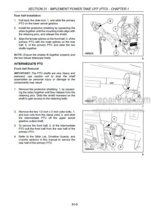 Photo 8 - Case DC162 Service Manual Disc Mower Conditioner 84207372