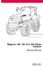 Photo 5 - Case 180 190 210 225 Magnum Service Manual Tractor 84348228