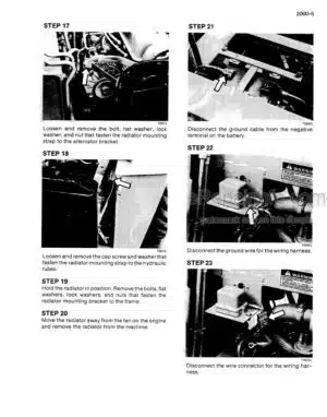 Photo 1 - Case 1825 Service Manual Uni Loader 8-66111R0