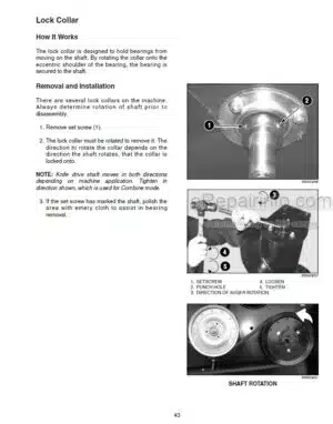 Photo 11 - Case 2042 2052 2062 Repair Manual Draper Header 6 14912
