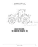 Photo 4 - Case 205 225 Puma Service Manual Tractor 84417651A