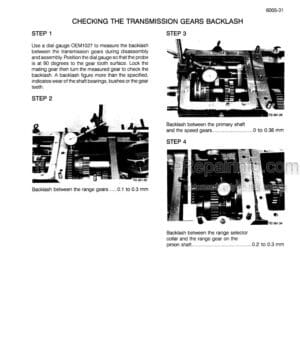 Photo 11 - Case 2100 Series Service Manual Tractor 6-61770