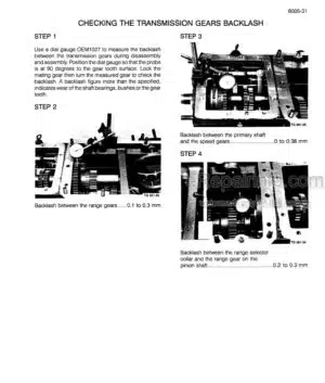 Photo 2 - Case 2100 Series Service Manual Tractor 6-61770