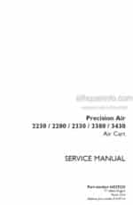 Photo 5 - Case 2230 2280 2330 3380 3430 Precision Air Service Manual Air Cart 84329233