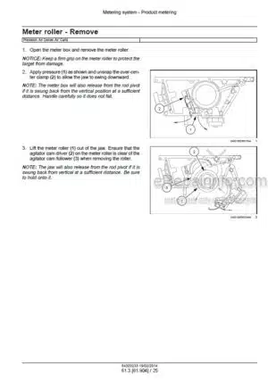 Photo 8 - Case 1896 2096 Series Service Manual Tractor 8-26221R0
