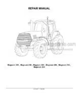 Photo 4 - Case 225 250 255 280 310 335 Magnum Repair Manual Tractor 87754567