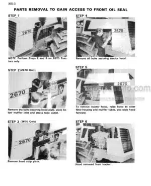Photo 8 - Case 2240 Patriot Service Manual Sprayer 47581111