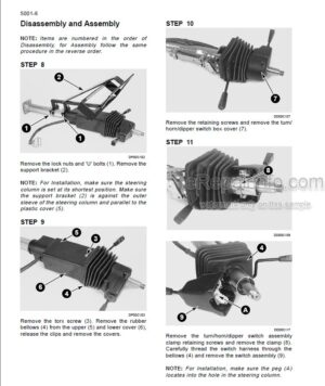 Photo 1 - Case 2500 3000SP Service Manual Sprayer 7-74070