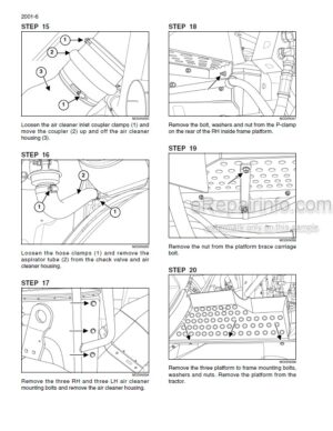 Photo 12 - Case 280 330 335 380 385 430 435 480 485 530 535 STX Steiger Service Manual Tractor And Controller