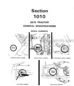 Photo 5 - Case 2870 Service Manual Tractor 9-79815