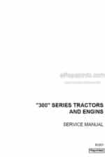 Photo 4 - Case 300 Series Service Manual Tractor And Engine RI307