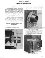Photo 2 - Case 300 Series Service Manual Tractor And Engine RI307