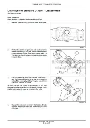 Photo 8 - Case 800 Precision Hoe Service Manual Air Drill 87492443