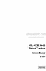 Photo 5 - Case 350 500B 600B Service Manual Tractor 9-92281R0