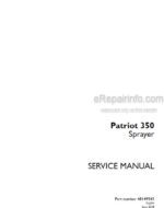 Photo 4 - Case 350 Patriot Service Manual Sprayer 48149545