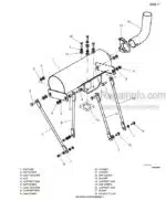 Photo 3 - Case 410 420 420CT Service Manual Skid Steer Compact Track Loader 87364090NAR0