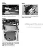 Photo 2 - Case 430 440 440CT Series 3 Repair Manual Skid Steer Loader 87634767NA
