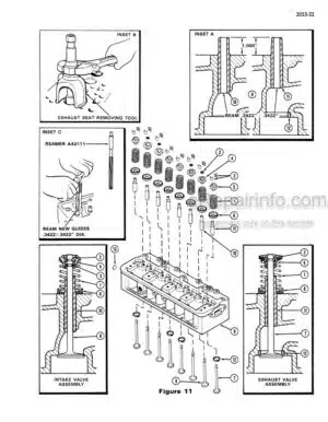 Photo 6 - Case 544 656 Series Service Manual H70 H80 Hydrostatic Drive Tractor GSS1397