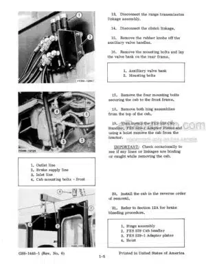 Photo 7 - Case 30A 35A Farmall Tier 4B Final Service Manual Compact Tractor 47881876
