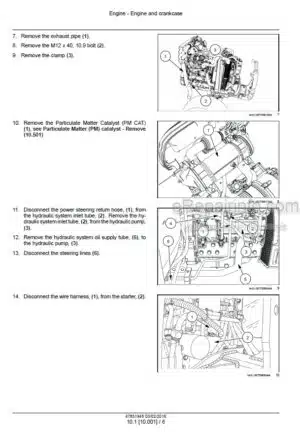 Photo 8 - Case 2870 Service Manual Tractor 9-79815