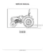 Photo 4 - Case 55A 45A Farmall Service Manual Tractor 84300849
