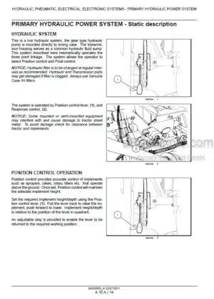 Photo 8 - Case 2555 Service Manual Cotton Picker 7-88071R0