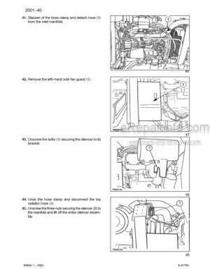 Photo 7 - Case 80N 80V 90N 90V 100N 100V 110N 110V Farmall Tier 4A Interim Service Manual Tractor 51430129