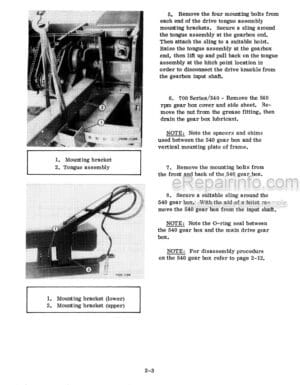 Photo 7 - Case 800 Series Service Manual Planter GSS1501A