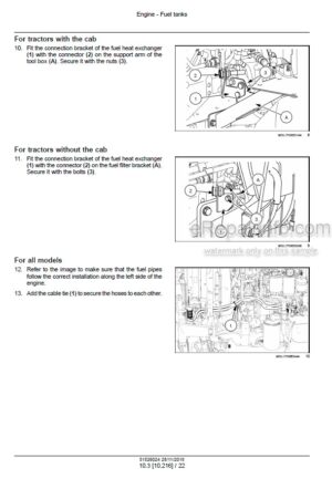 Photo 7 - Case 250 280 310 340 Magnum Rowtrac PST Service Manual Tractor 48115477