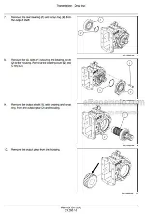 Photo 8 - Case 800 Precision Hoe Service Manual Precision Air Hoe Drill 84425024