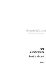 Photo 5 - Case 930 Comfort King Service Manual Tractor 9-74911