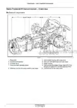Photo 3 - Case 95U 105U 115U Farmall Pro EP Service Manual Tractor 47735452