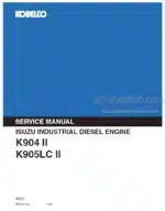 Photo 4 - Isuzu 4BD1 Service Manual Industrial Diesel Engine IDE-2041