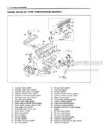 Photo 5 - Isuzu 4BD1 Service Manual Industrial Diesel Engine IDE-2041