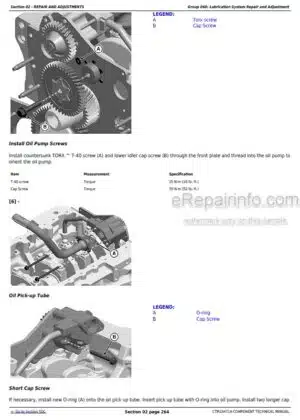 Photo 6 - John Deere 204K 304K Loader Repair Manual TM12998