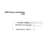 Photo 5 - Kemper 450FI Technical Manual Rotary Harvesting Unit 84338732A