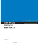 Photo 5 - Kobelco 235SRLC-2 Shop Manual Excavator S5YF0006E01NA