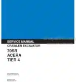 Photo 5 - Kobelco 70SR Acera Service Manual Crawler Excavator S5YT0006E03 EN-USR0
