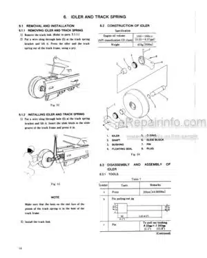 Photo 7 - Kobelco 30SR 35SR Acera Tier 4 Service Manual Compact Crawler Excavator S5PW0027E01EN