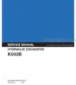 Photo 4 - Kobelco K903B Service Manual Hydraulic Excavator S5LE0002E