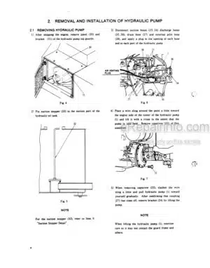 Photo 9 - Kobelco K904-II K905-II Shop Manual Hydraulic Excavator S5LP0002E-01NA