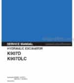 Photo 4 - Kobelco K907D K907DLC Service Manual Hydraulic Excavator S5LN0004E-01