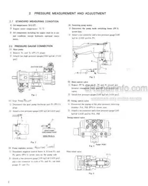 Photo 2 - Kobelco K909-II K909LC-II Service Manual Hydraulic Excavator S5LQ0003E-02