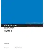 Photo 4 - Kobelco K909 II Shop Manual Excavator S5LM0001ENA