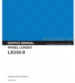 Photo 4 - Kobelco LK550 II Service Manual Wheel Loader S5RM0004E-00